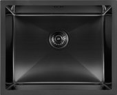 Кухонная мойка ARFEKA ECO AR 550*450 BLACK PVD NANO DECOR MILLET GRAINS