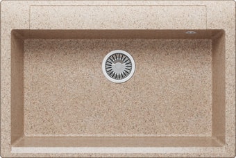 Кухонная мойка Polygran Argo-760 (песочный 302)