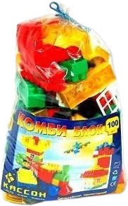 Конструктор/игрушка-конструктор Кассон Комби Блок 4-512