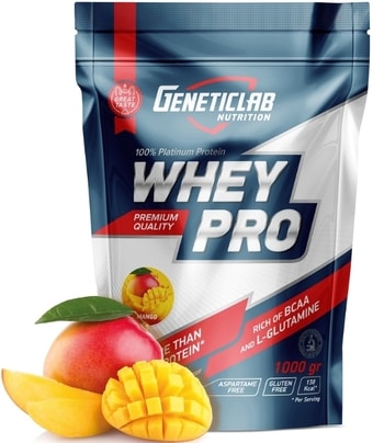 Geneticlab Whey Pro (1000 г, манго)
