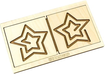 Развивающая игра WoodLand Toys Звезда 134106