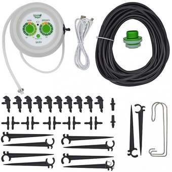 Система Green Helper для полива комнатных растений GA-014 с мембранным насосом