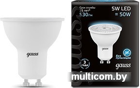 Светодиодная лампа Gauss GU10 5Вт 4100K [101506205]