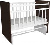 Детская кроватка ФА-Мебель Дарья 2 (венге/белый)