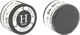 Наклейка для кия Kamui Clear Black 45.203.13.5