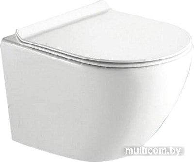 Унитаз CeramaLux 2197GW (белый, глянцевый)