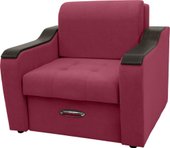 Кресло Сириус Лидер-3 НПБ 105x110 (Eva 16 велюр темно-красный)