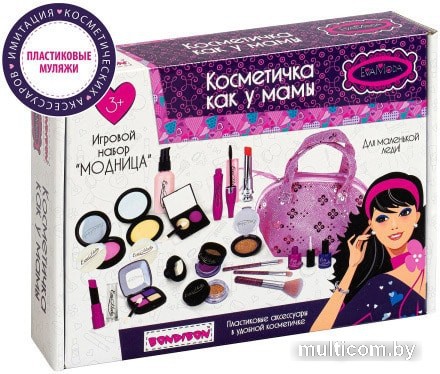 Набор детской декоративной косметики Bondibon Eva Moda Модница ВВ5066