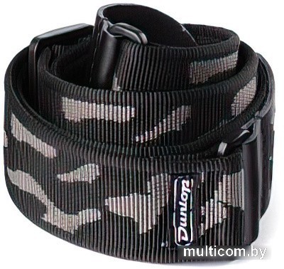 Ремень для гитары Dunlop Manufacturing D38-10GY Strap Cammo Grey