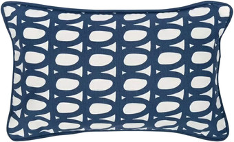 Чехол на подушку Tkano Cuts&Pieces. Twirl TK18-CC0005 (темно-синий)