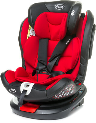 Детское автокресло 4baby Roto-Fix (red)