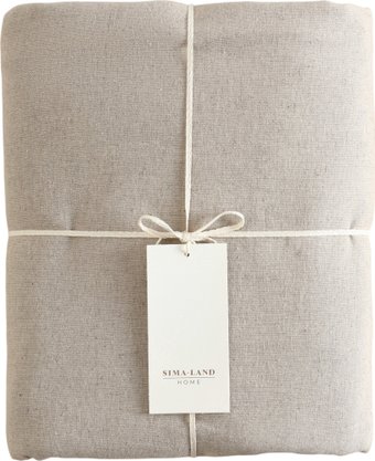 Постельное белье Sima-Land Linen collection 10857005 (бежевый)