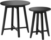 Сервировочный стол Ikea Крагста (черный) 503.831.62