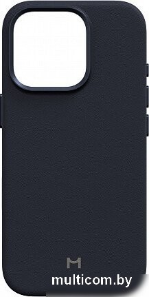 Чехол для телефона Magssory Eco Leather Case Blue для iPhone 16 Pro CLT028b