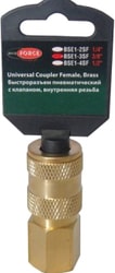 RockForce Быстроразъем пневмат с клап внутр резьба 3/8" RF-BSE1-4SF