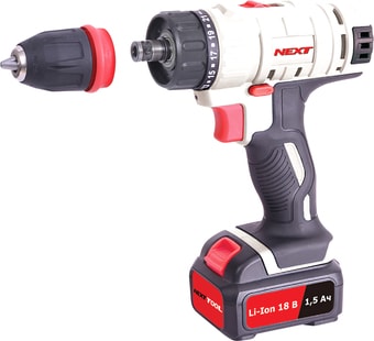 Дрель-шуруповерт Nexttool ACD-18BLD (с 2-мя АКБ, кейс)