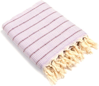 Полотенце Love Life Полосы 6840461 (сиреневый)