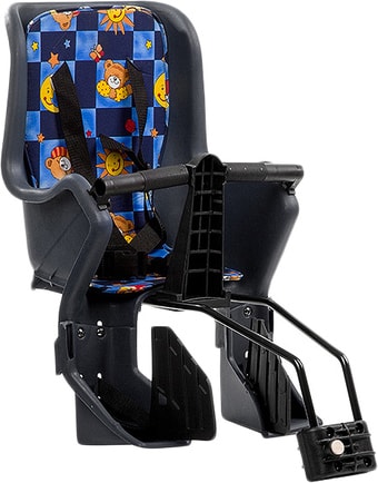Детское велокресло STG GH-029LG (серый)