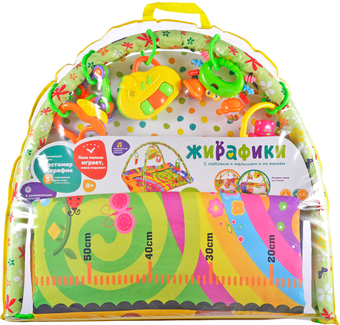 Развивающий коврик Жирафики Ростомер Жирафик 632118