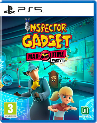 Inspector Gadget: Mad Time Party (без русской озвучки, русские субтитры) для PlayStation 5