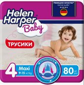 Трусики-подгузники Helen Harper Baby 4 Maxi (80 шт)