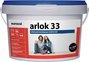 Клей для напольных покрытий и пробки Forbo Eurocol Arlok 33 (1.3 кг)