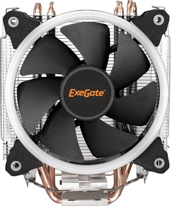 Кулер для процессора ExeGate Wizard EXX400-PWM.RGB EX286159RUS