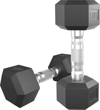 Набор гантелей Unixfit DBHEX5 5 кг