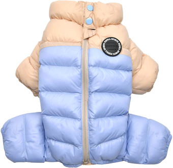Комбинезон для животных Puppia Ultra Light Pastel PAUD-JP1675-BE-XL (бежевый/голубой)