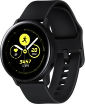 Умные часы Samsung Galaxy Watch Active (черный сатин)