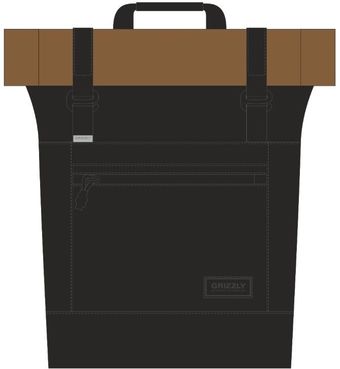 Городской рюкзак Grizzly RQL-315-1 (черный/песочный)