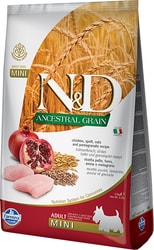 Корм для собак Farmina N&D Ancestral Grain Chicken & Pomegranate Adult Mini 7 кг