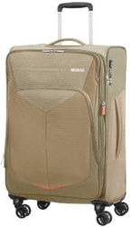 Чемодан-спиннер American Tourister Summerfunk Beige 79 см (4 колеса)