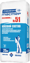 Клеевой состав для теплоизоляции Тайфун МАСТЕР №51
