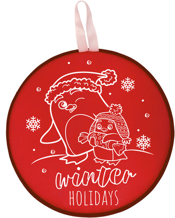 Ледянка Mega Toys МТ12317 46.5 см (красный)