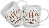 Набор кружек Fissman Coffee On My Mind 3713 (2шт)