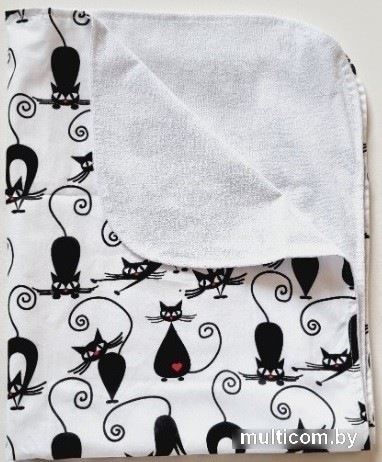 Пеленка многоразовая Sofi 625 60x75 (коты)