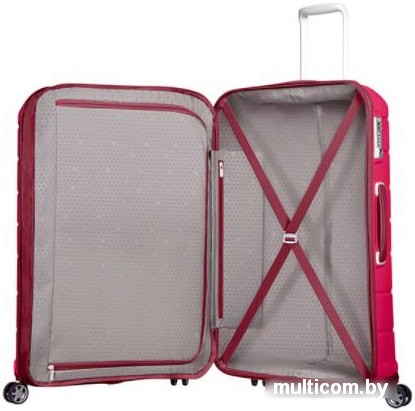 Чемодан-спиннер Samsonite Flux Granita Red 75 см