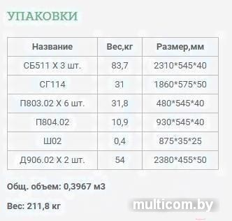 Шкаф распашной Уют Сервис Гарун-К 514.01 (дуб сонома)