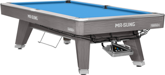 Бильярдный стол Rasson Acurra 8 футов (серый)