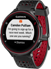 Умные часы Garmin Forerunner 235 HRM black/red