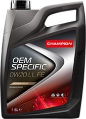 Моторное масло Champion OEM Specific LL FE 0W-20 5л