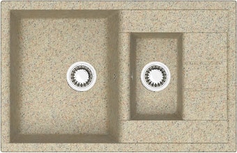 Кухонная мойка Elmar M-09M (песочный Q5)
