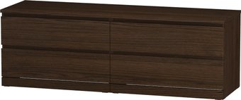 Комод Mio Tesoro Varma Prime 4D (коричневый)