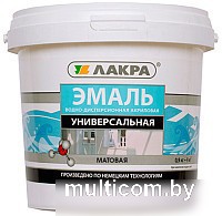 Лакра Акриловая универсальная 0.9 кг (белый матовый)