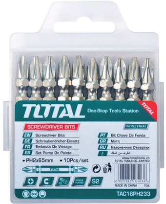 Набор бит Total TAC16PH233 (10 предметов)