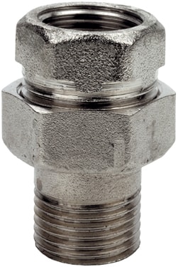 Фитинг Remer Переходник с американкой прямой 1/2" 461CR