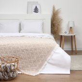 Плед Этель Home 10398559 (130x180, бежевый)