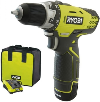 Дрель-шуруповерт Ryobi RCD12011L 5133001156 (с 1-им АКБ, сумка)