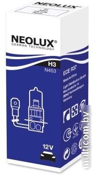 Галогенная лампа Neolux H3 Standart 1шт [N453]